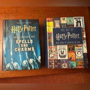 Harry Potter Mini Book Set - Spells and Charms & Graphic Design
